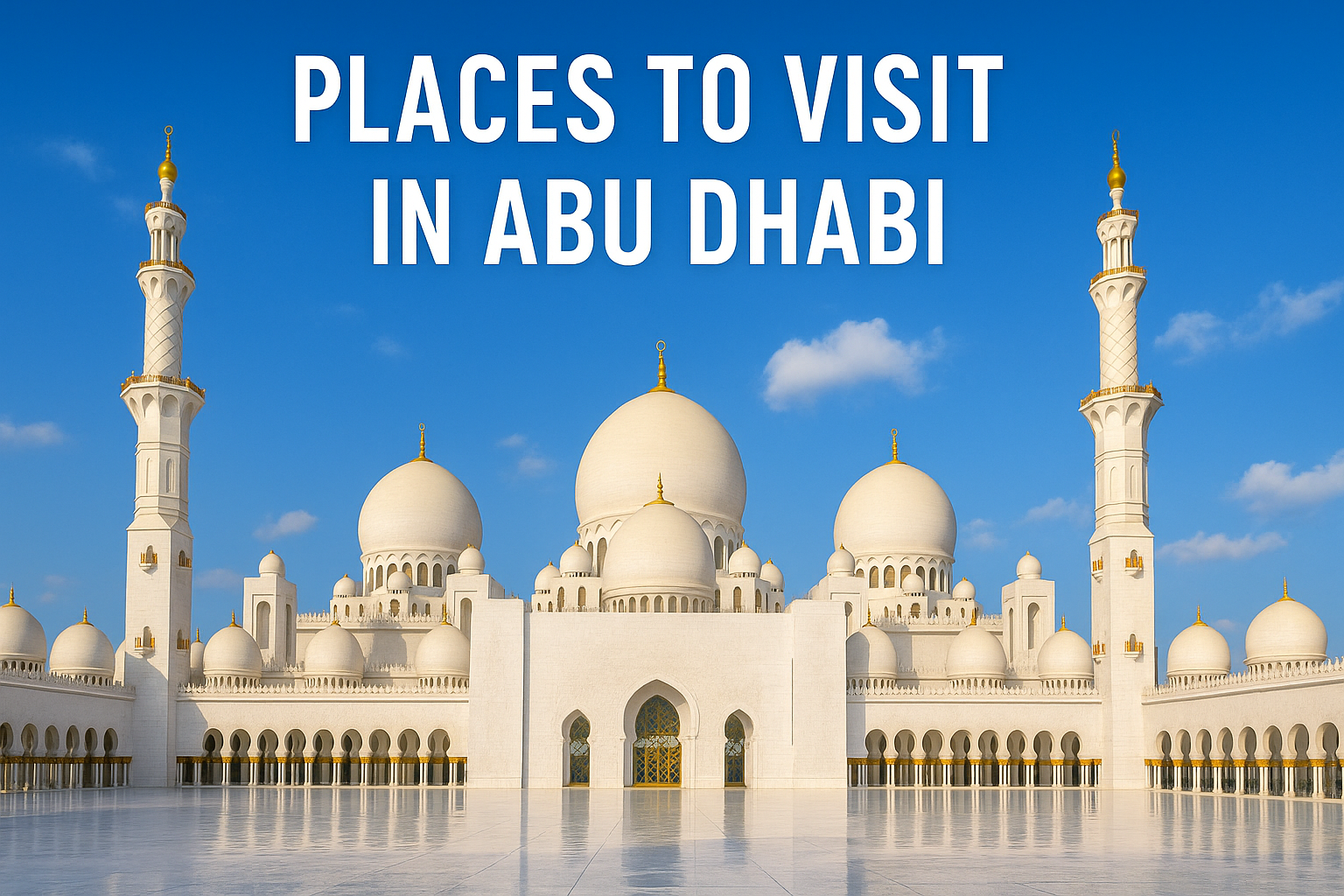 Places to Visit in Abu Dhabi